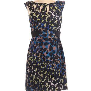 Nanette Lepore Dress - Sz 4 - colorful floral/abstract/leopard print
